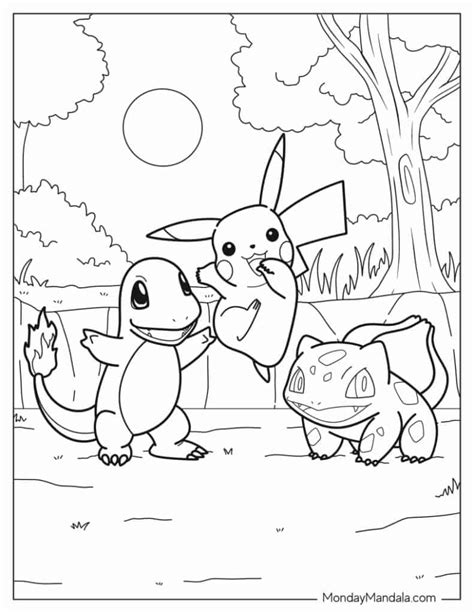 pokemon.coloring pages|Pokemon Coloring pages for kids (Free PDF printables)